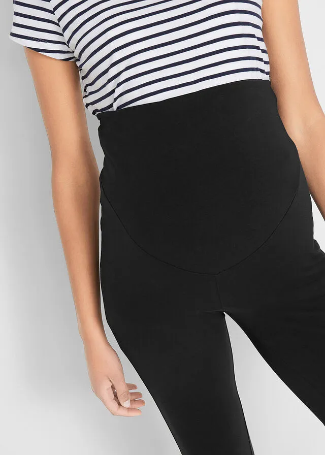 LEGGINGS PREMAMá EN LONGITUD CAPRI (2 UNIDADES) NEGRONEGRO